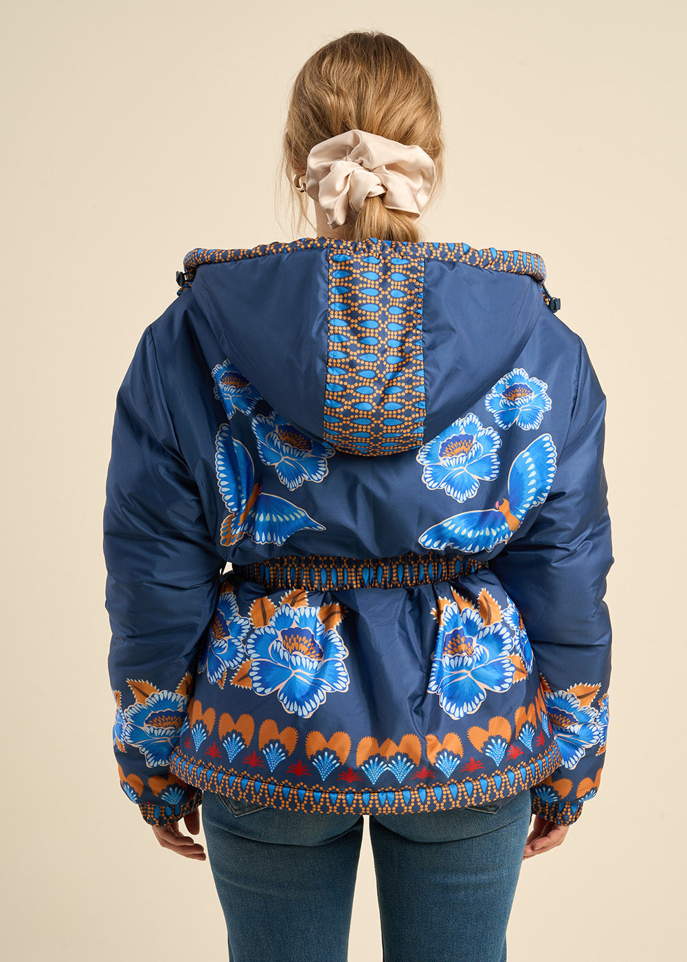 Printed hooded jacket - Sud Express - 3 - Sud Express