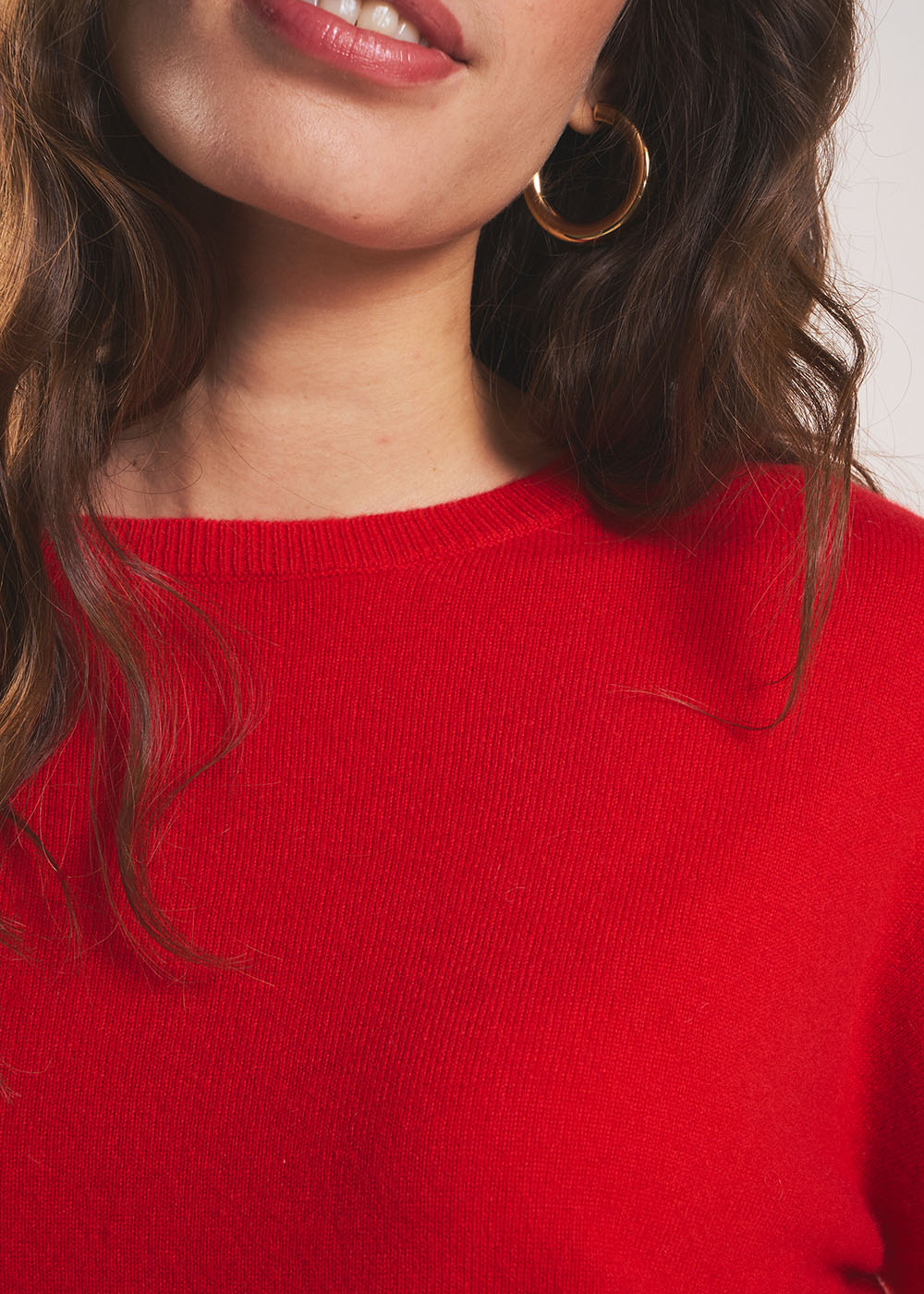 100% cashmere boat-neck jumper - Sud Express - 2 - Sud Express