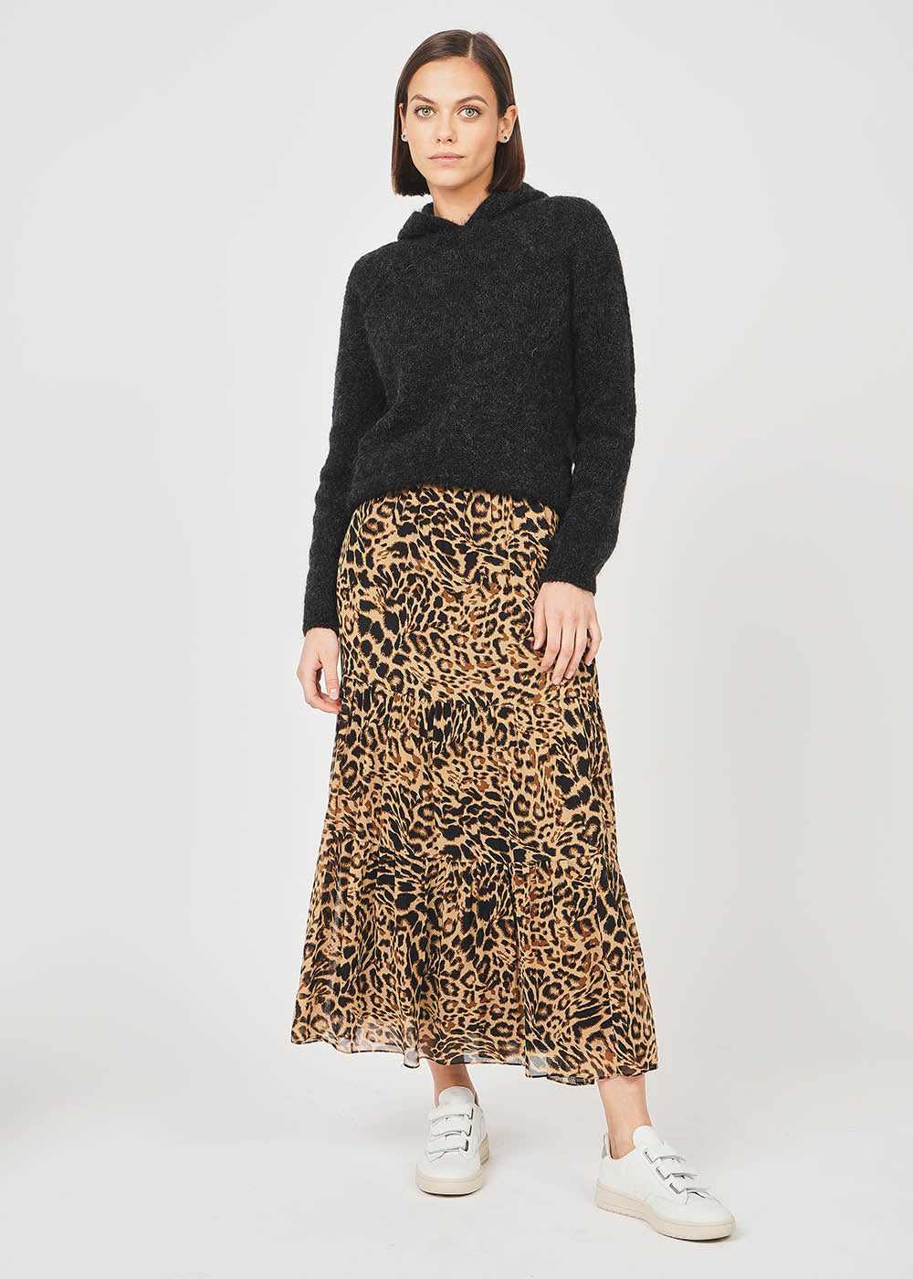 Printed midi skirt - Sud Express - 1 - Sud Express