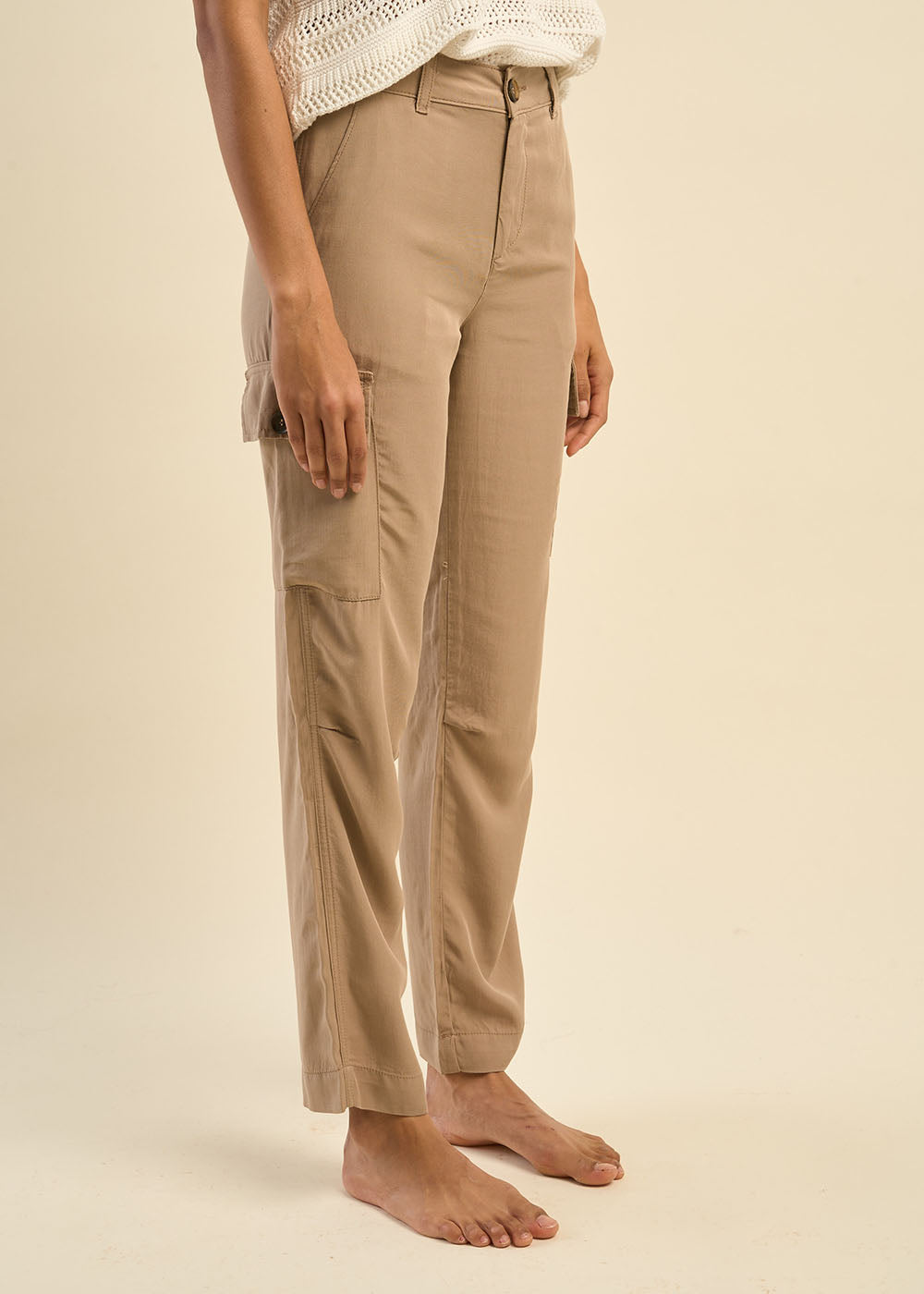 Straight-leg cargo pants - Sud Express - 5 - Sud Express