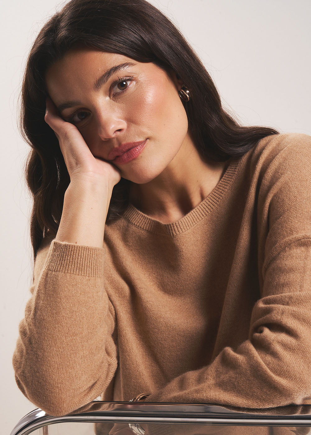 100% cashmere boat-neck jumper - Sud Express - 5 - Sud Express