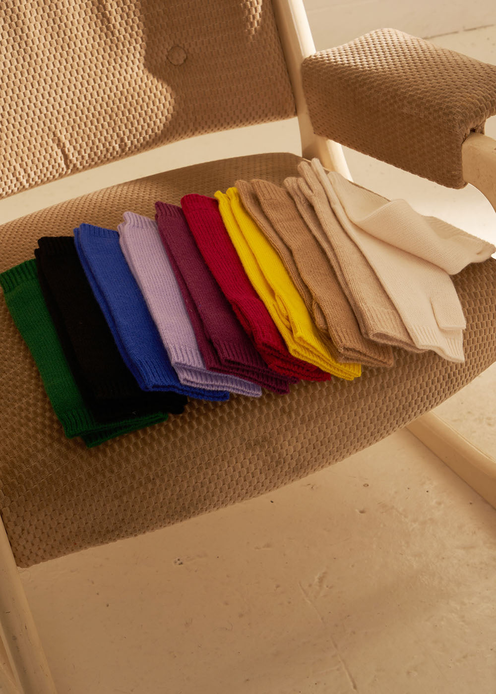 GAROU Cashmere mittens - 2 - Sud Express - Sud Express