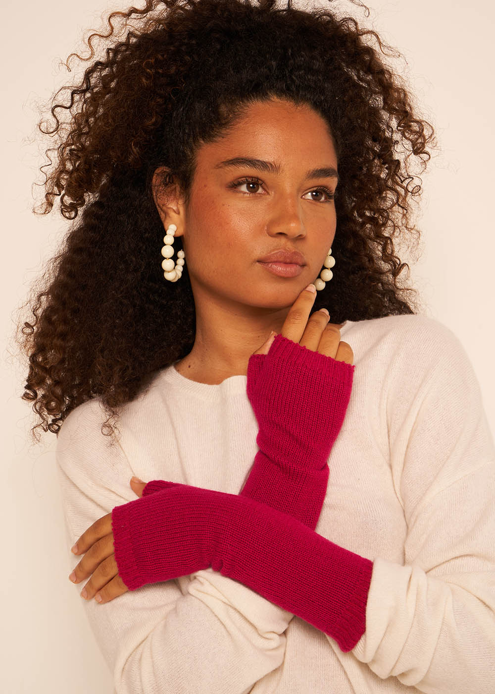 GAROU Cashmere mittens - 2 - Sud Express - Sud Express