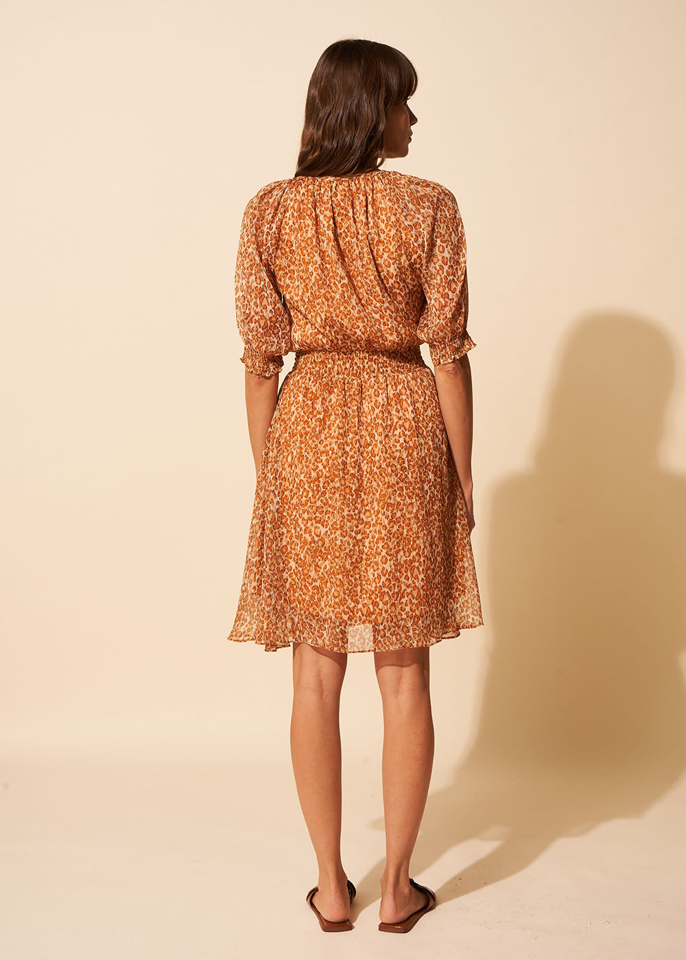 REONIA Short dress with 3/4 sleeves - 2 - Sud Express - Sud Express