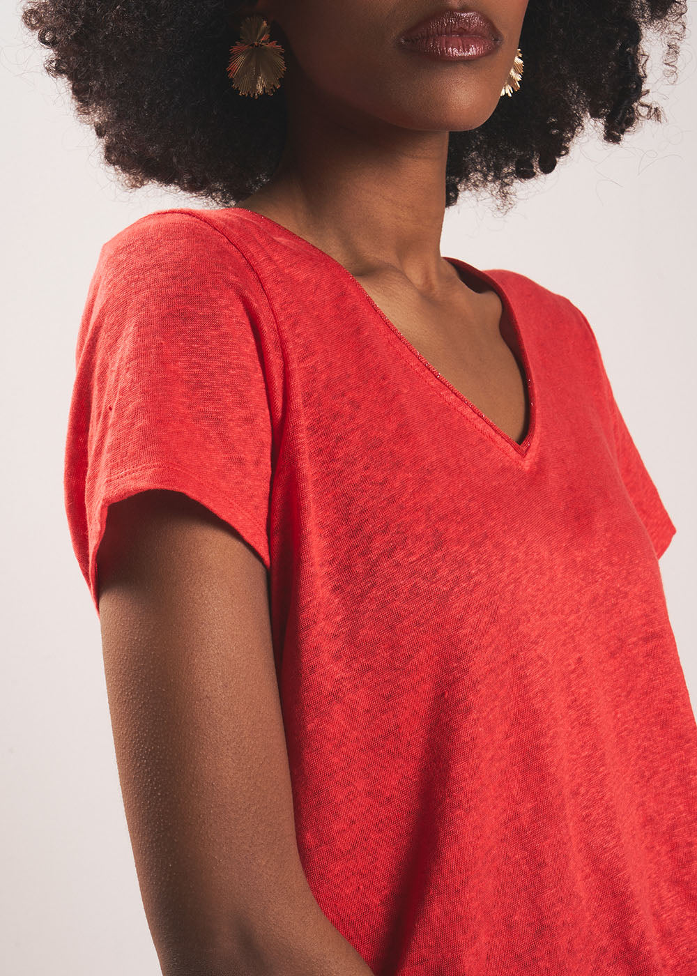TIGROW Linen short-sleeves t-shirt - 4 - Sud Express - Sud Express