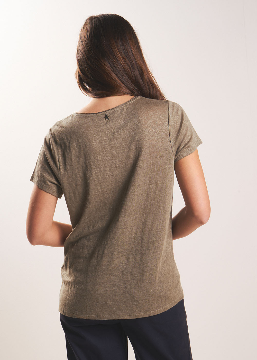 TIGROW Linen short-sleeves t-shirt - 3 - Sud Express - Sud Express