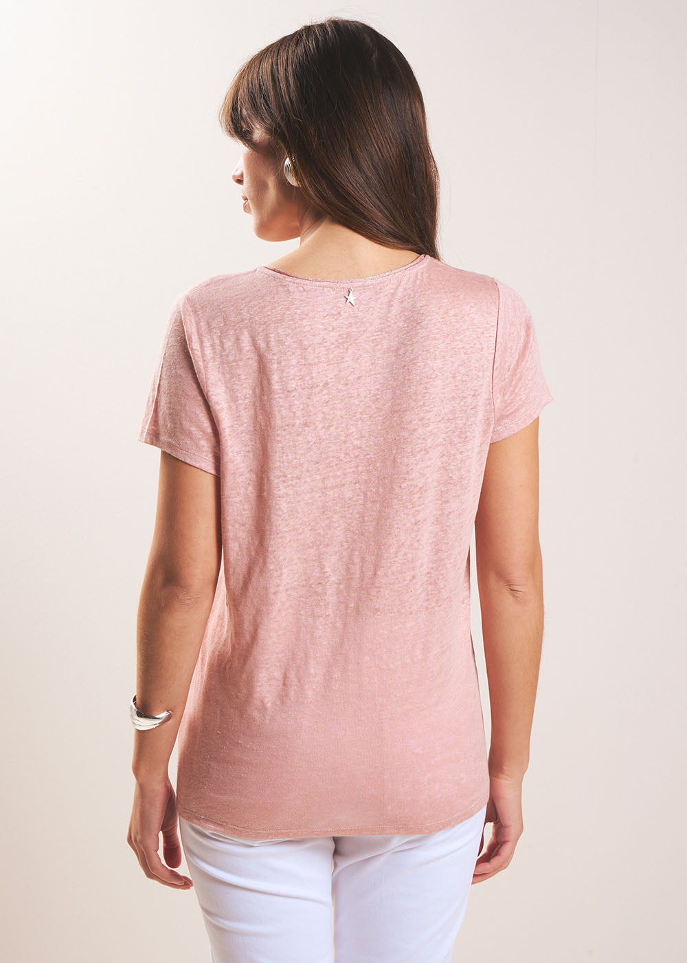 TIGROW Linen short-sleeves t-shirt - 3 - Sud Express - Sud Express