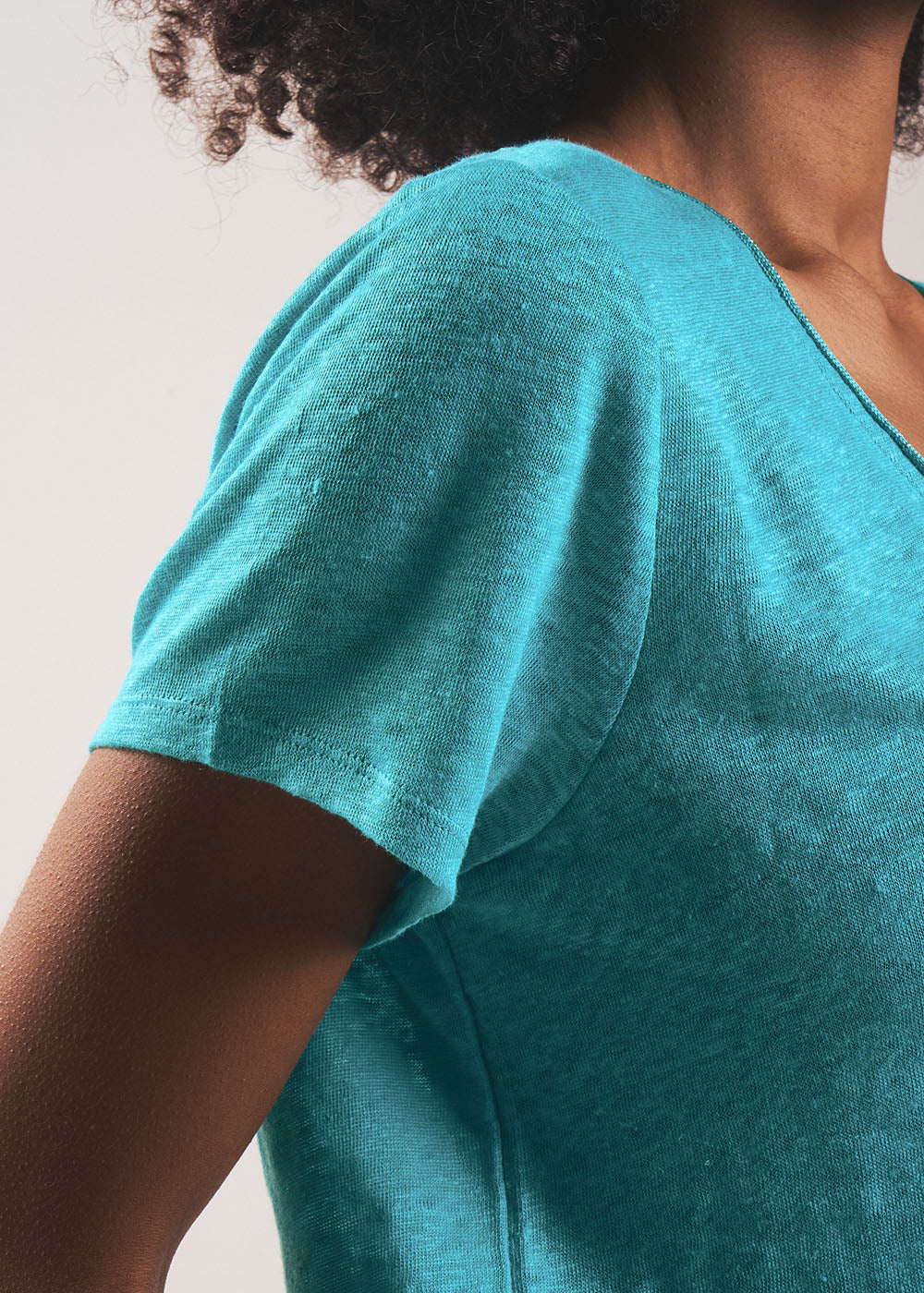 TIGROW Linen short-sleeves t-shirt - 4 - Sud Express - Sud Express