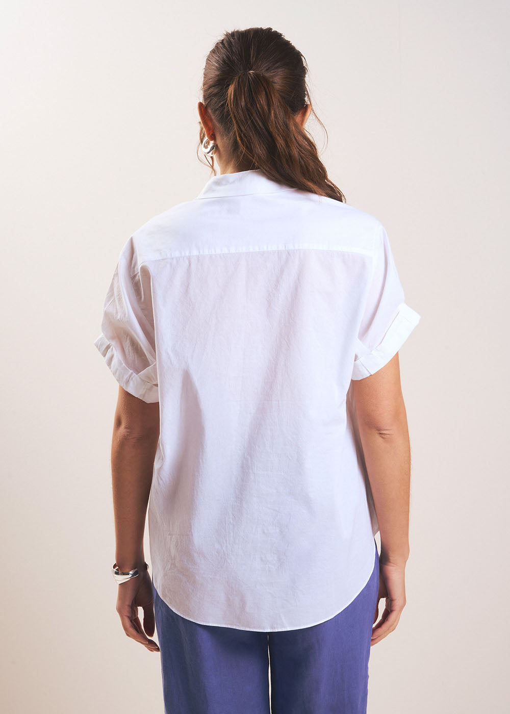 CANCUN Cuffed short-sleeves shirt - 3 - Sud Express - Sud Express