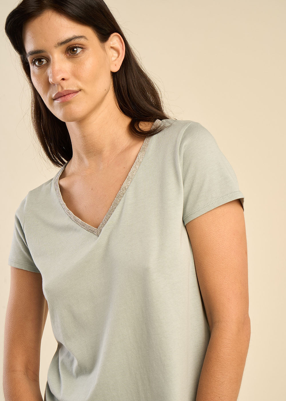 TOANY Short-sleeves V-neck t-shirt - 4 - Sud Express - Sud Express
