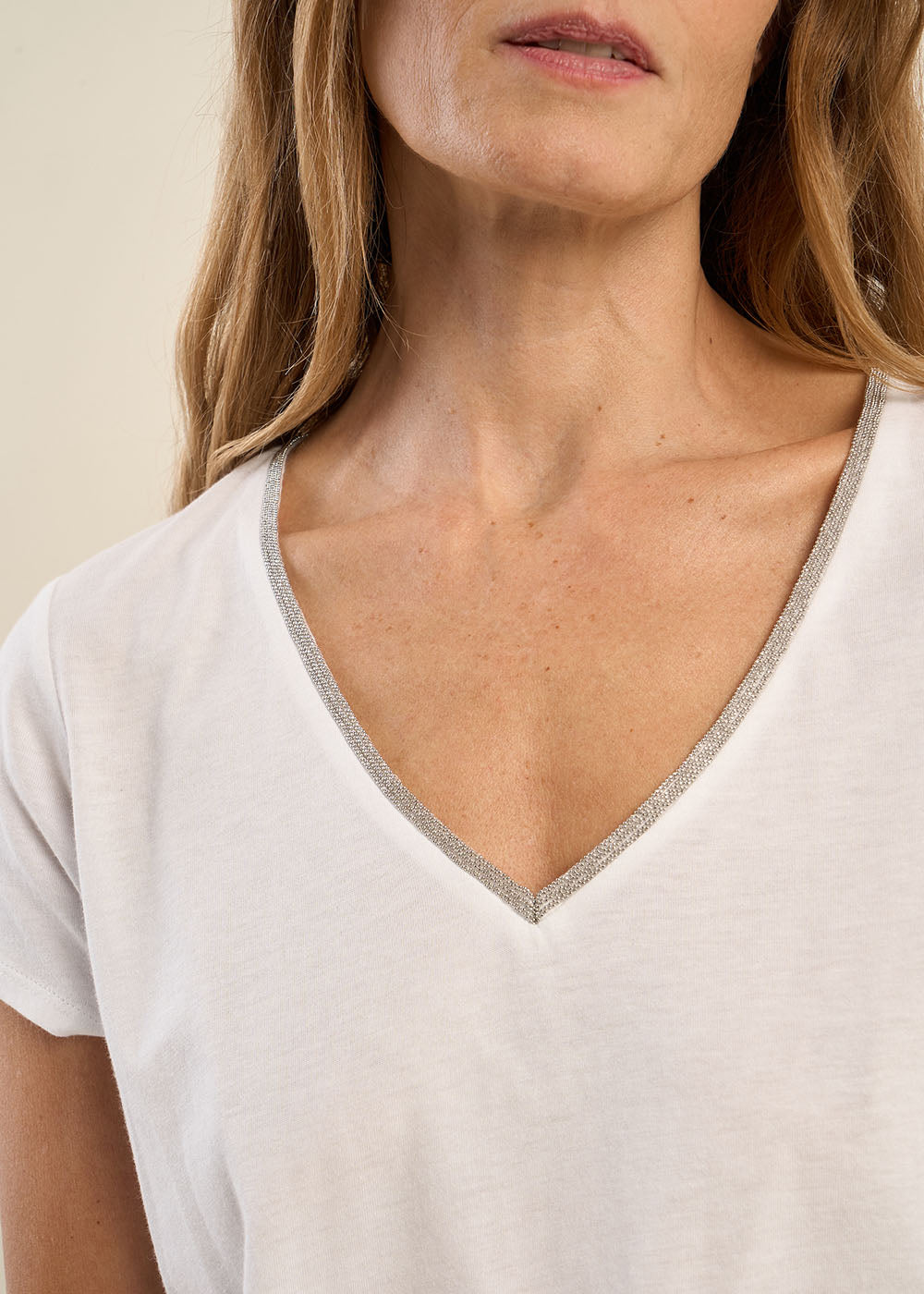 TOANY Short-sleeves V-neck t-shirt - 2 - Sud Express - Sud Express