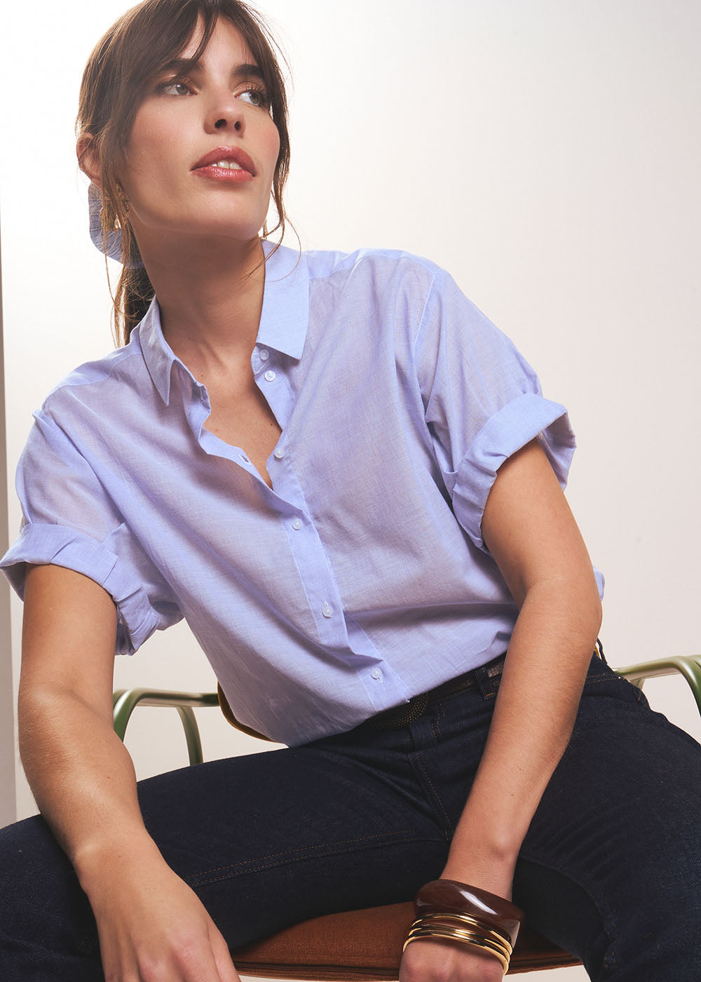 CANCUNA Cotton shirt - 1 - Sud Express - Sud Express