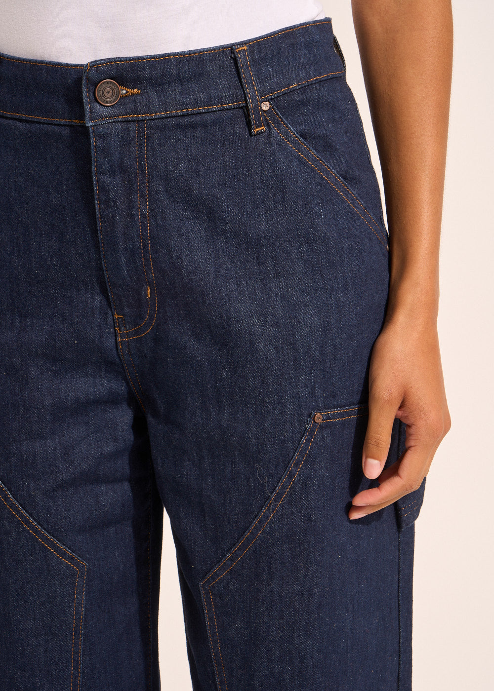 Baggy Carpenter-Style Jeans - Sud Express - 7 - Sud Express