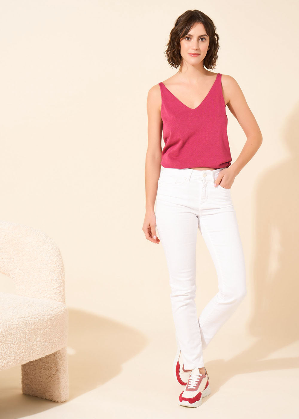 STELLA Five-pocket skinny jeans - 2 - Sud Express - Sud Express