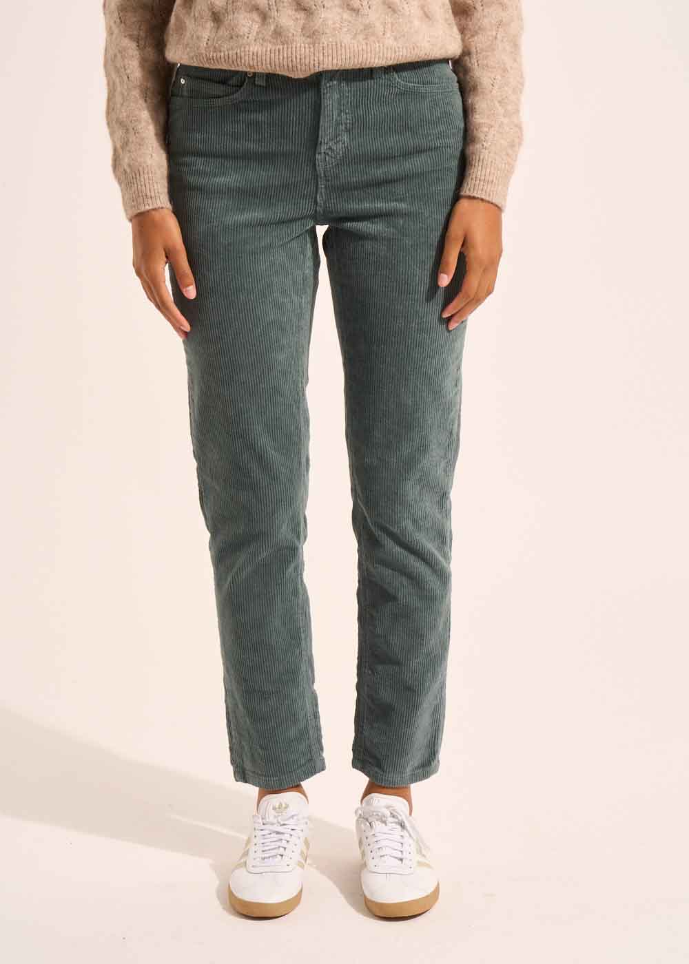 PAVLINA Velvet pants - 1 - Sud Express - Sud Express