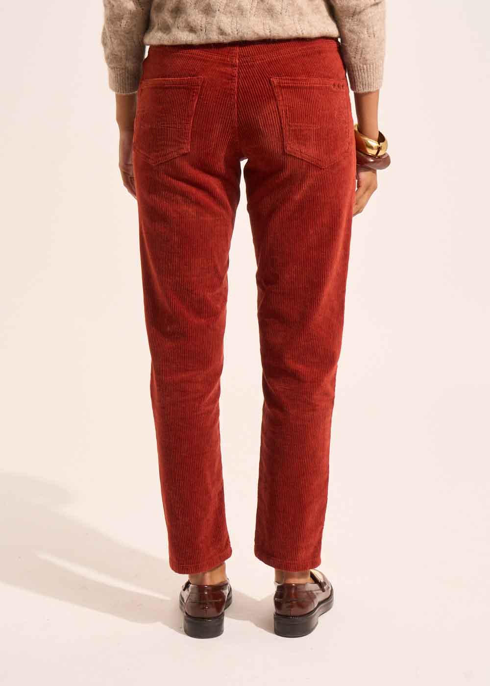 PAVLINA Velvet pants - 3 - Sud Express - Sud Express