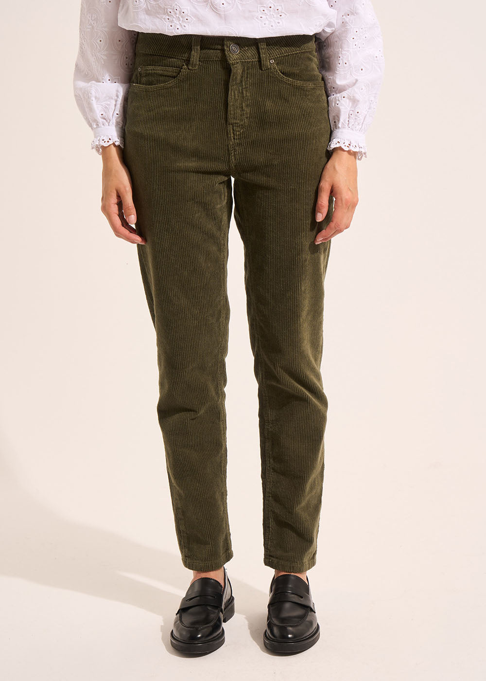 PAVLINA Velvet pants - 2 - Sud Express - Sud Express