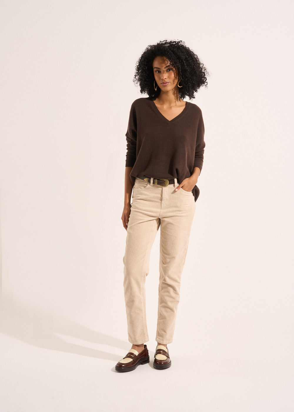 PAVLINA Velvet pants - 1 - Sud Express - Sud Express
