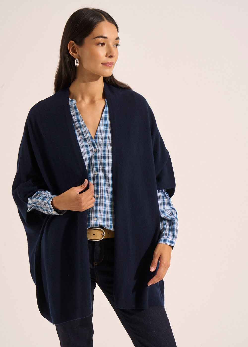 GWENAELLE Loose-fitting cashmere cardigan - 1 - Sud Express - Sud Express