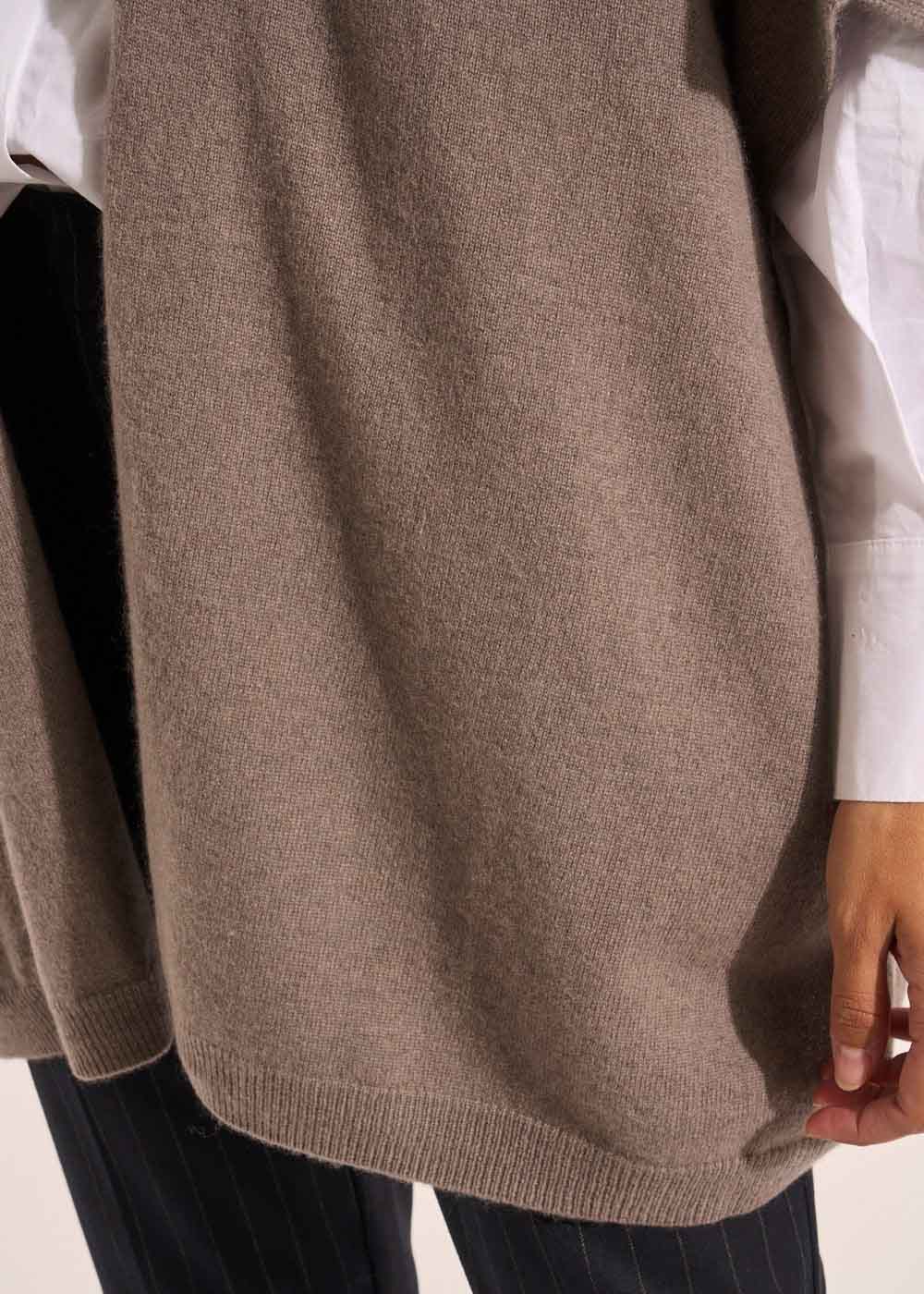 Loose-fitting cashmere cardigan - Sud Express - 5 - Sud Express