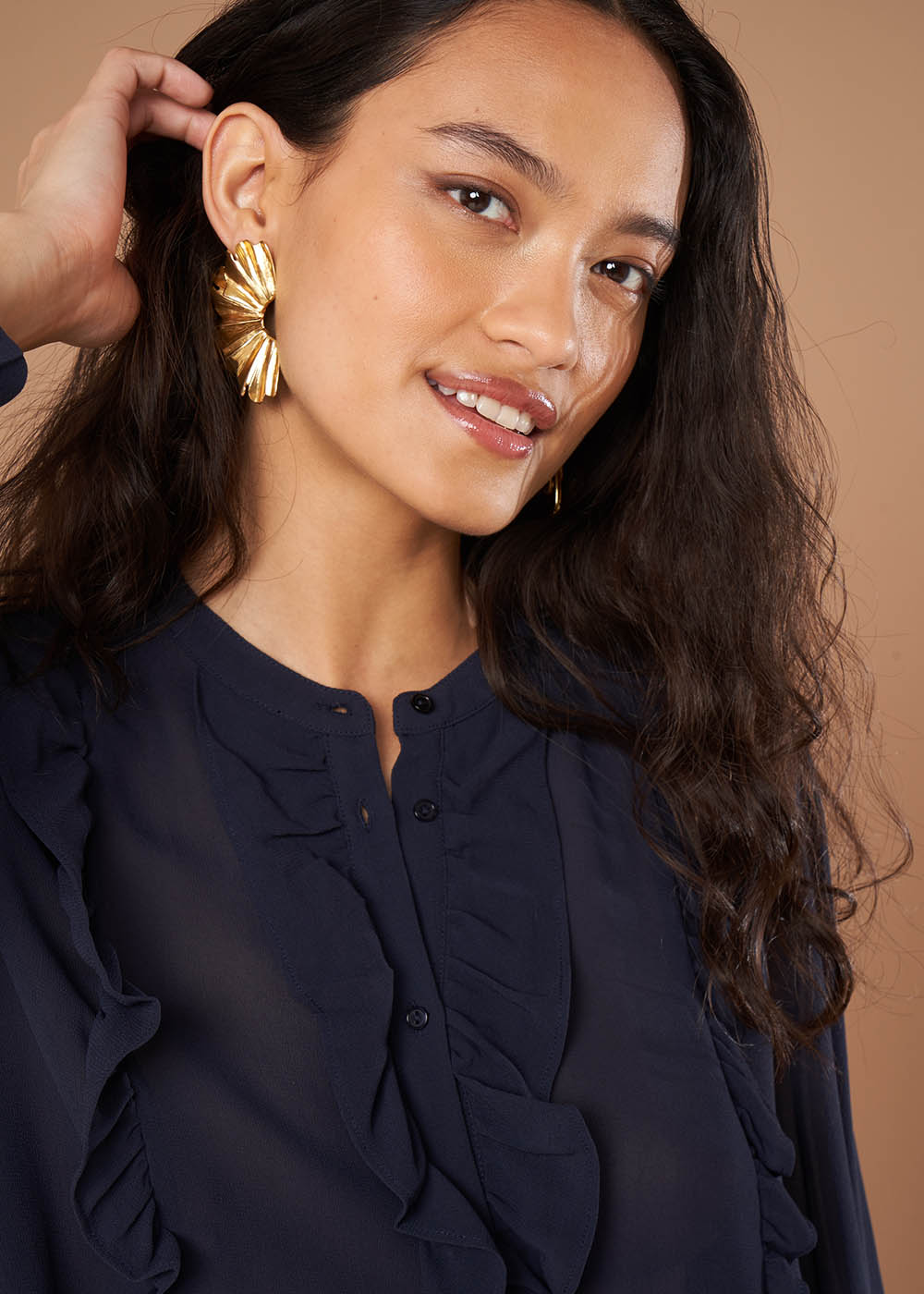 CALIBI Long-sleeved round-neck shirt - 2 - Sud Express - Sud Express