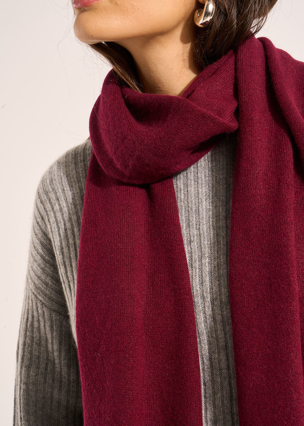 ELISE 100% Cashmere scarf - 2 - Sud Express - Sud Express