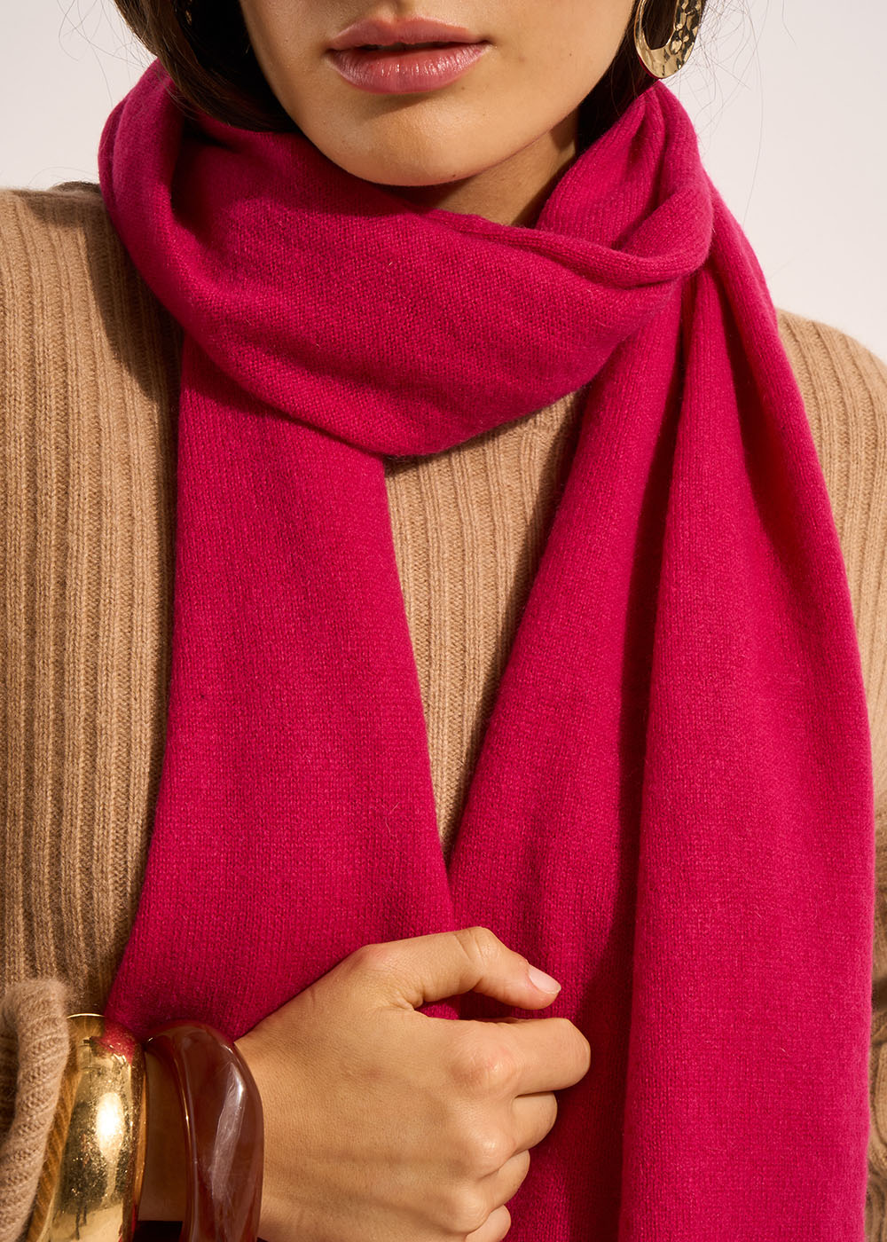 ELISE 100% Cashmere scarf - 2 - Sud Express - Sud Express