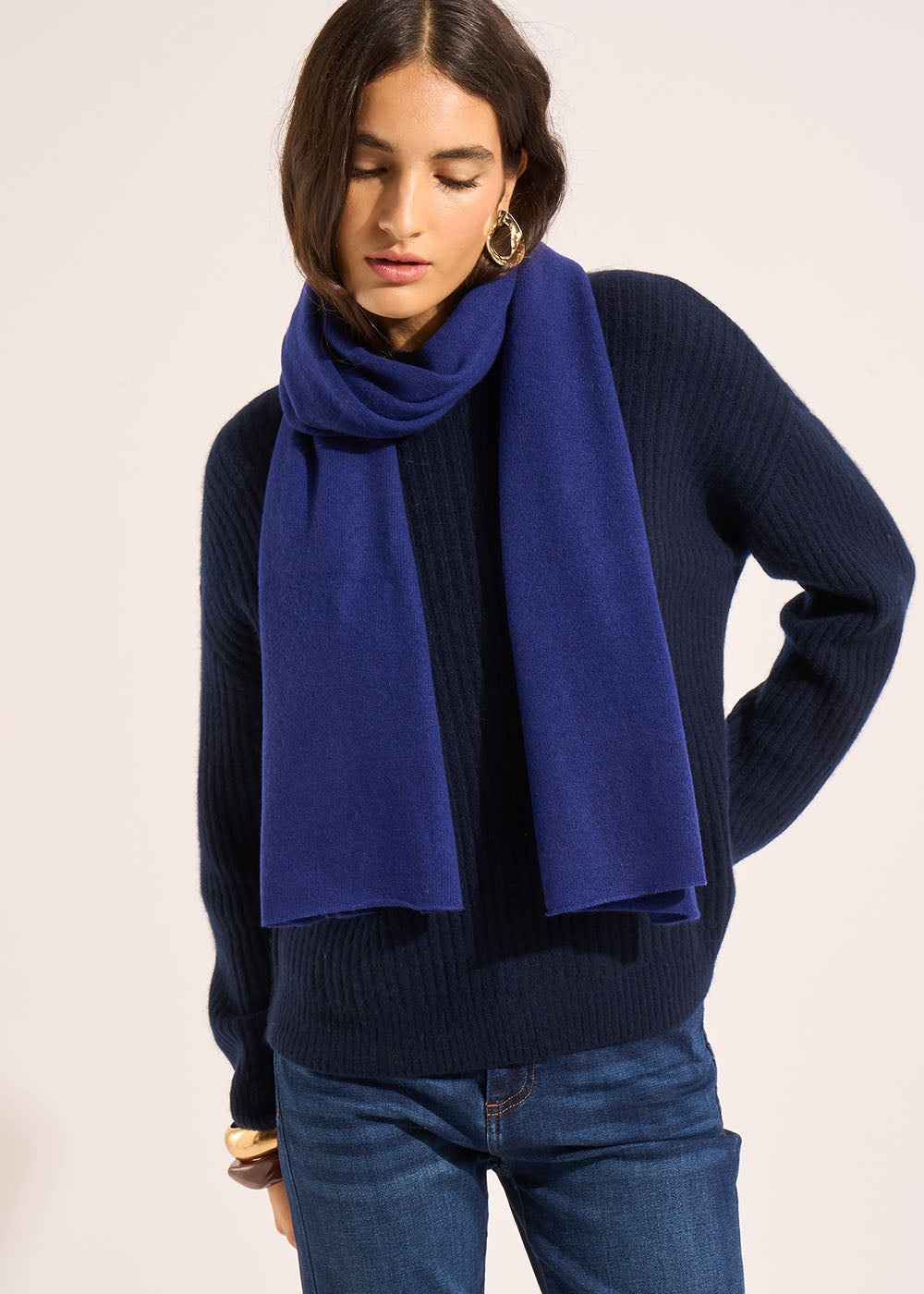 ELISE 100% Cashmere scarf - 1 - Sud Express - Sud Express