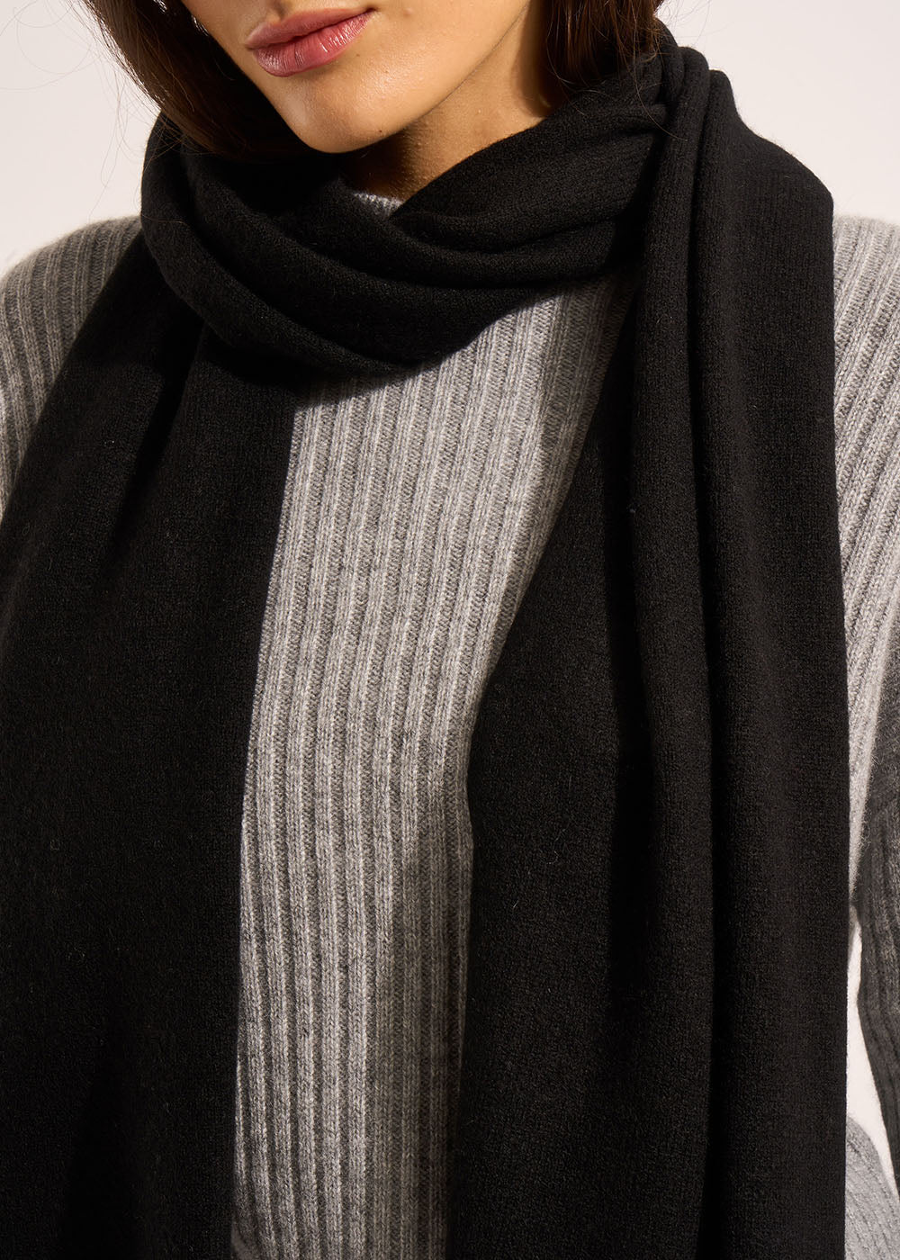 ELISE 100% Cashmere scarf - 2 - Sud Express - Sud Express