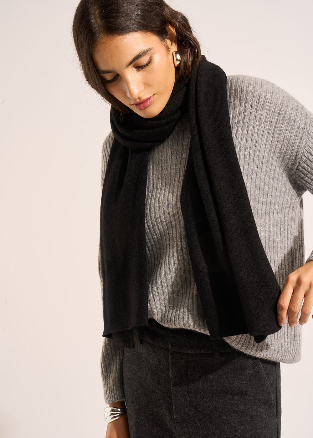 ELISE 100% Cashmere scarf - 3 - Sud Express - Sud Express