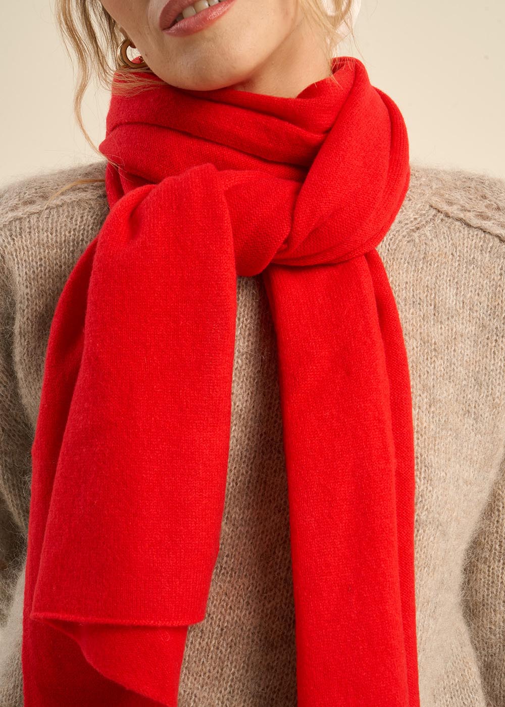 ELISE 100% Cashmere scarf - 3 - Sud Express - Sud Express