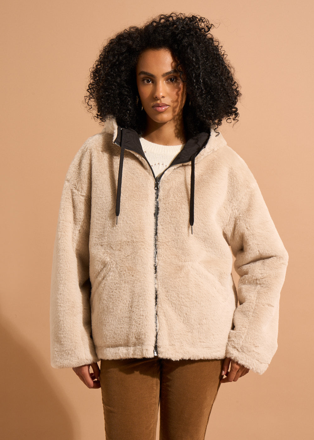 VABARIA Short reversible parka - 4 - Sud Express - Sud Express