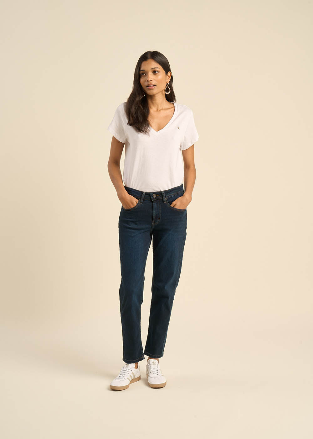 BEN Mid-rise boyfriend jeans - 1 - Sud Express - Sud Express