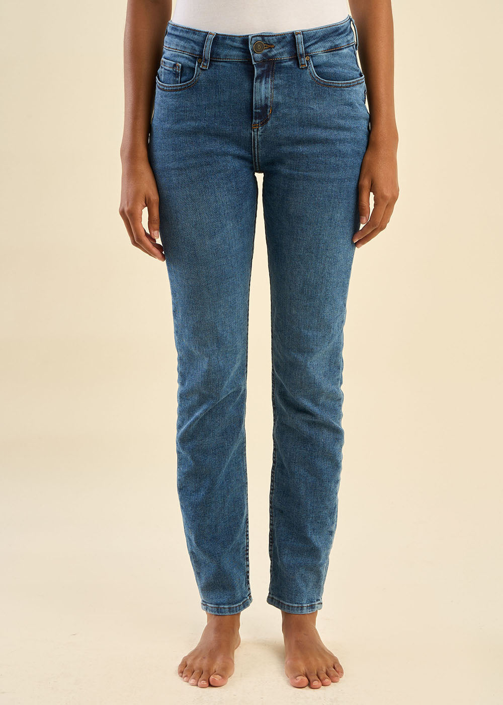 STELLA Five-pocket slim jeans - 1 - Sud Express - Sud Express