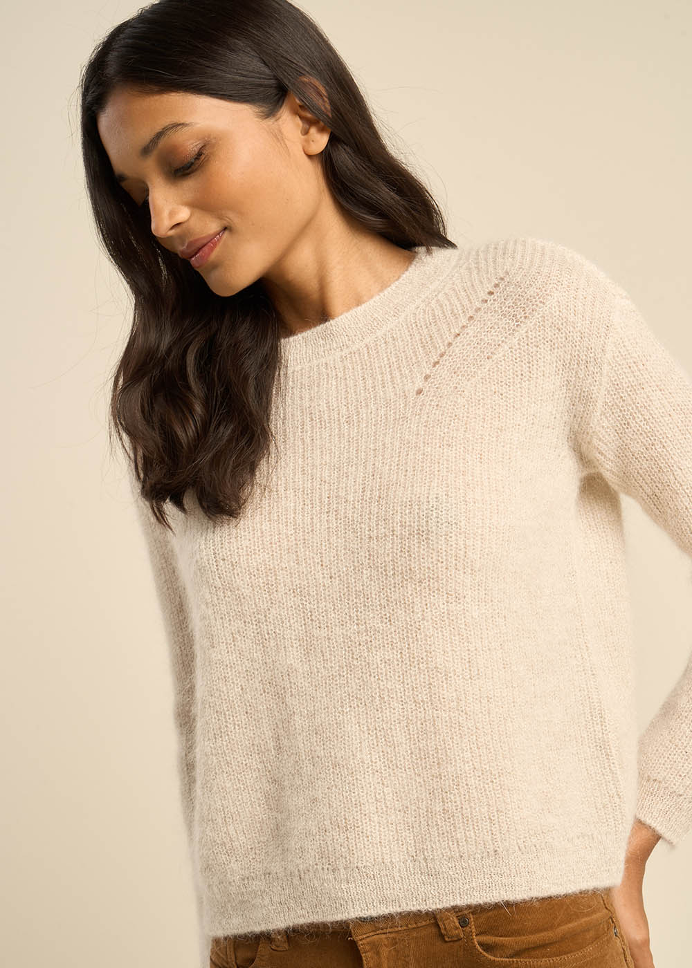 MONCOEUROX Round neck sweater - 1 - Sud Express - Sud Express