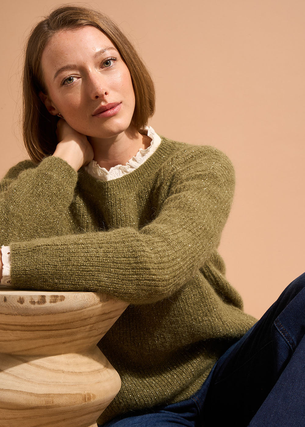 MONCOEUROX Round neck sweater - 2 - Sud Express - Sud Express