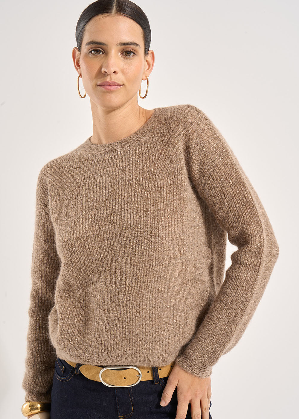 MONCOEUROX Round neck sweater - 1 - Sud Express - Sud Express