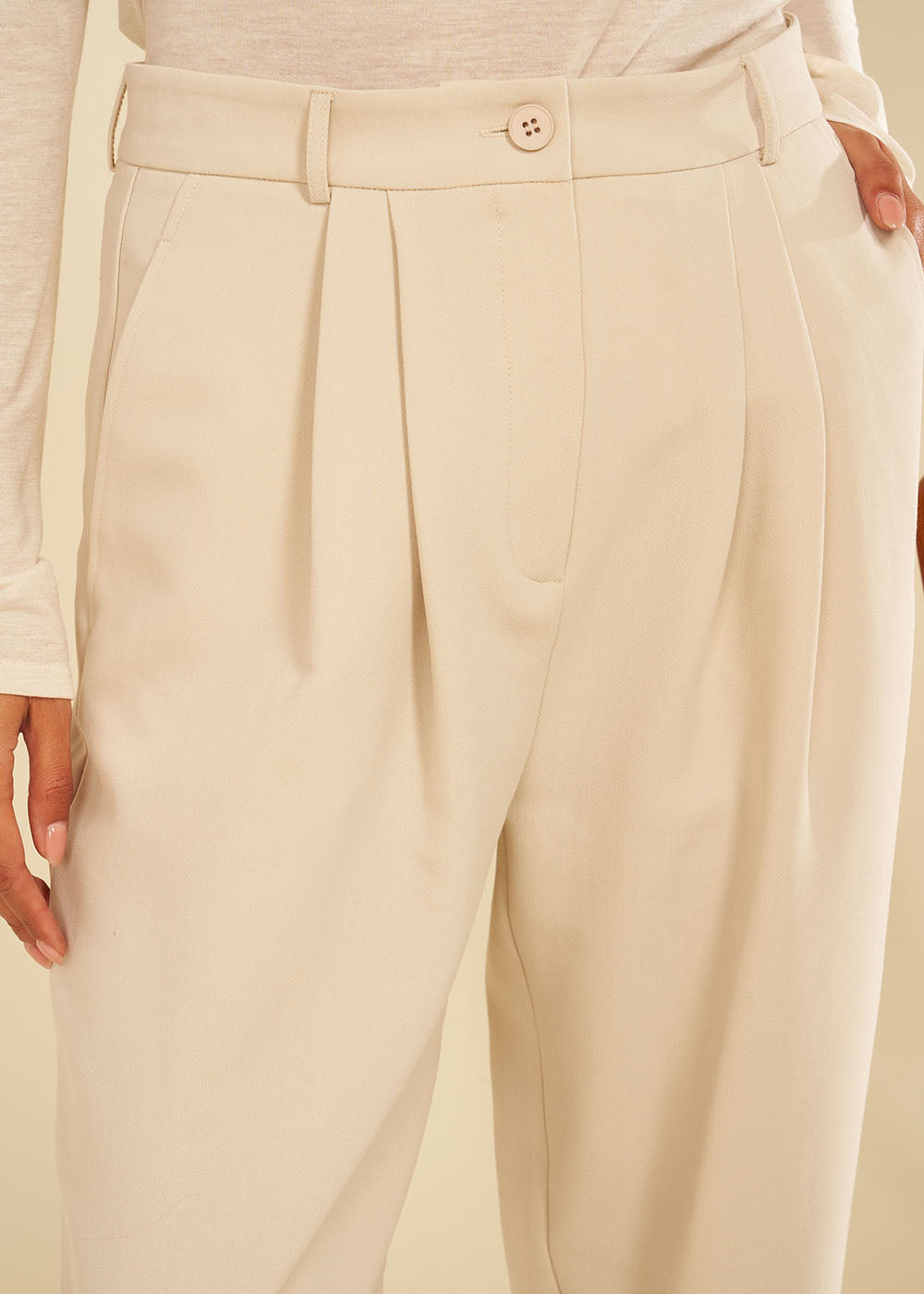 PASALTA High-waisted pants - 2 - Sud Express - Sud Express