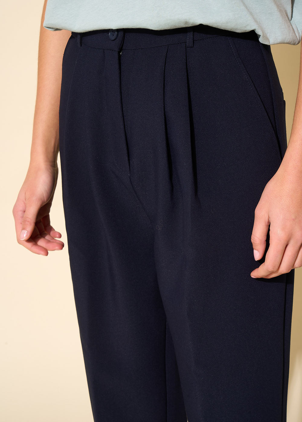 PASALTA High-waisted pants - 1 - Sud Express - Sud Express
