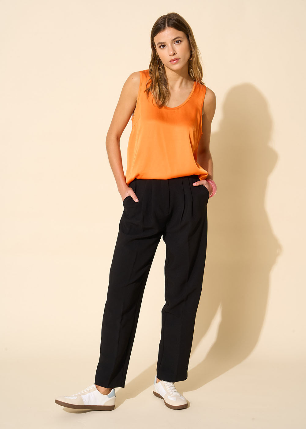 PASALTA High-waisted pants - 1 - Sud Express - Sud Express