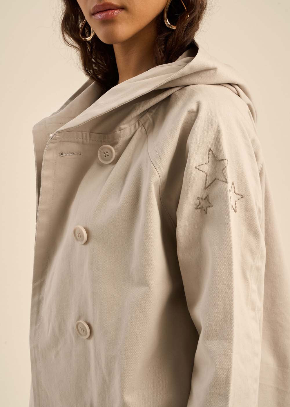 VACKYA Hooded cotton jacket - 2 - Sud Express - Sud Express