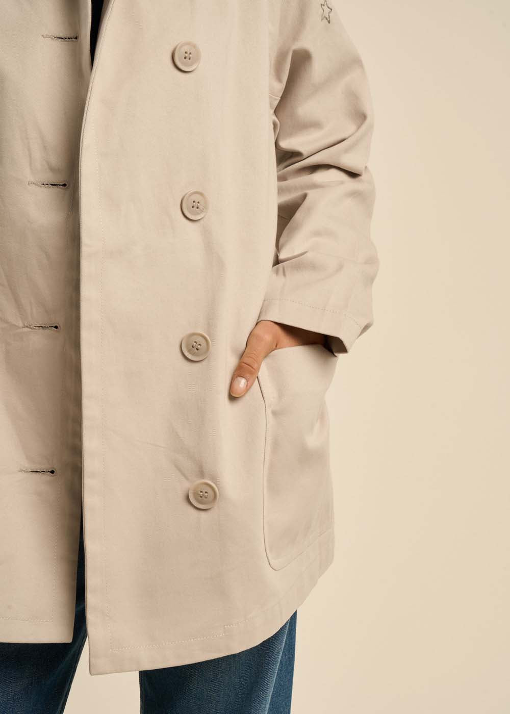 Hooded cotton jacket - Sud Express - 7 - Sud Express