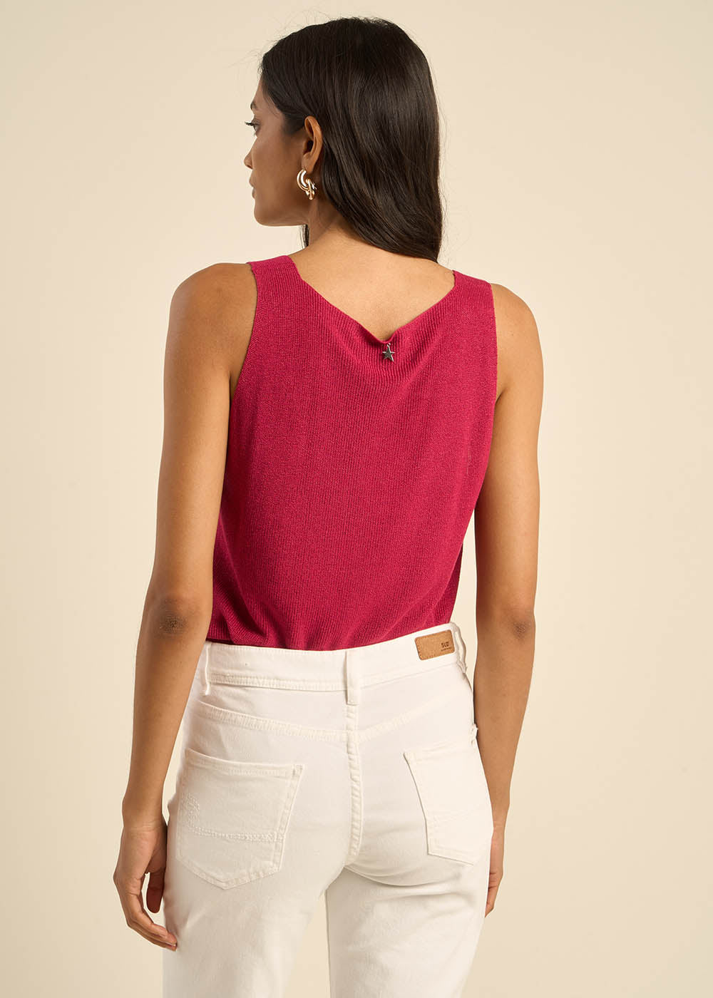 DIBA Sparkling knit tank top - 3 - Sud Express - Sud Express