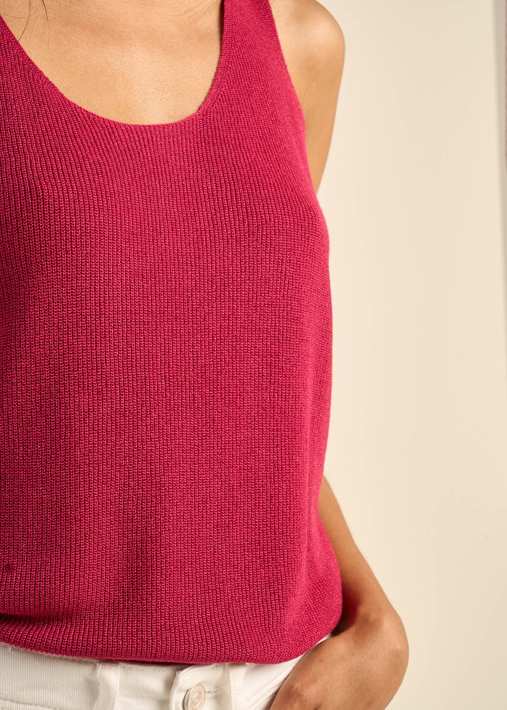 DIBA Sparkling knit tank top - 4 - Sud Express - Sud Express