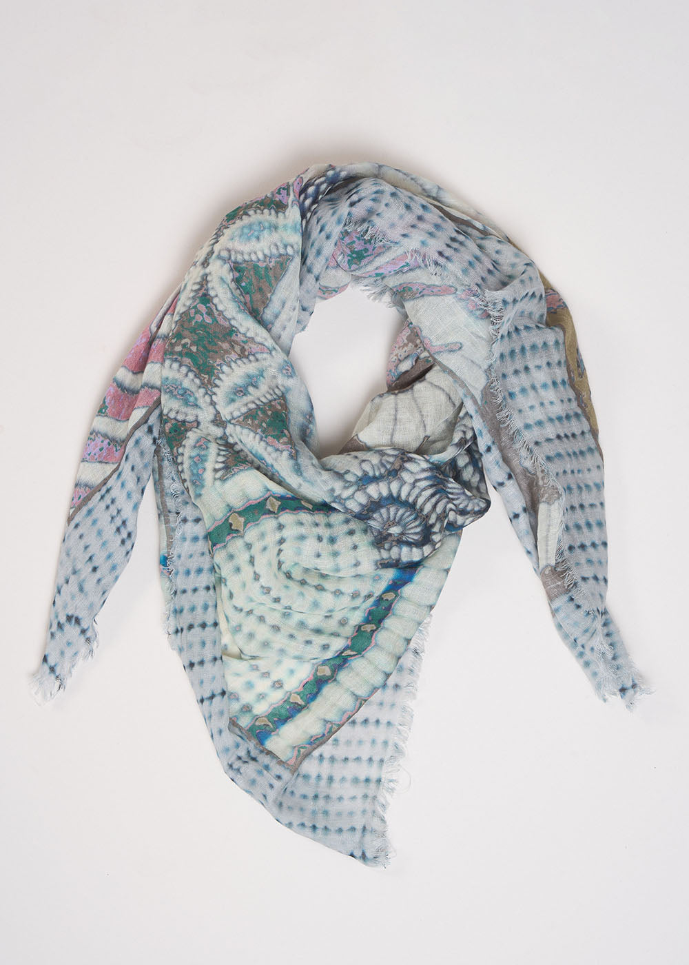 ELEA Printed scarf - 1 - Sud Express - Sud Express