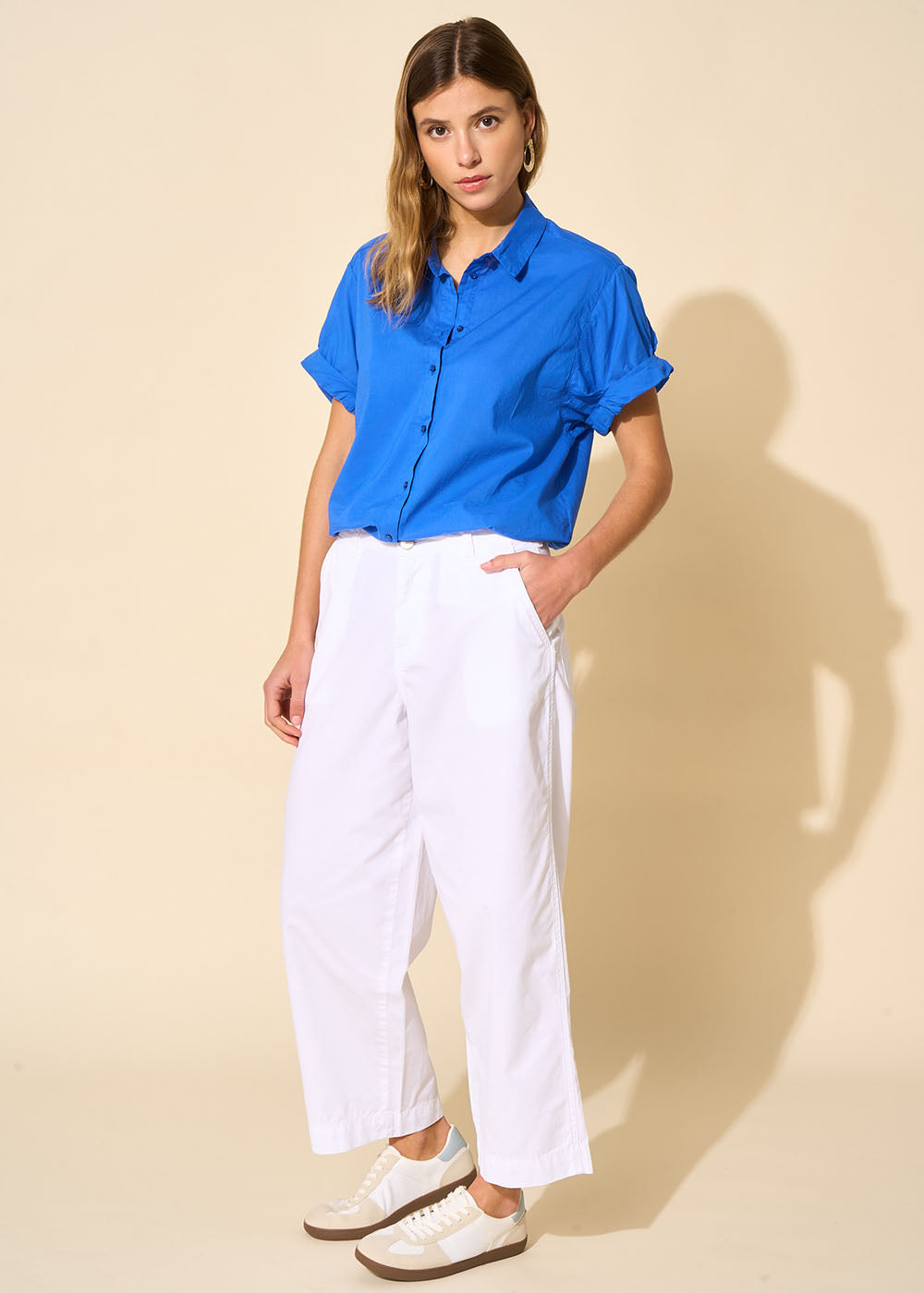 PAMELA Wide-legged pants - 1 - Sud Express - Sud Express
