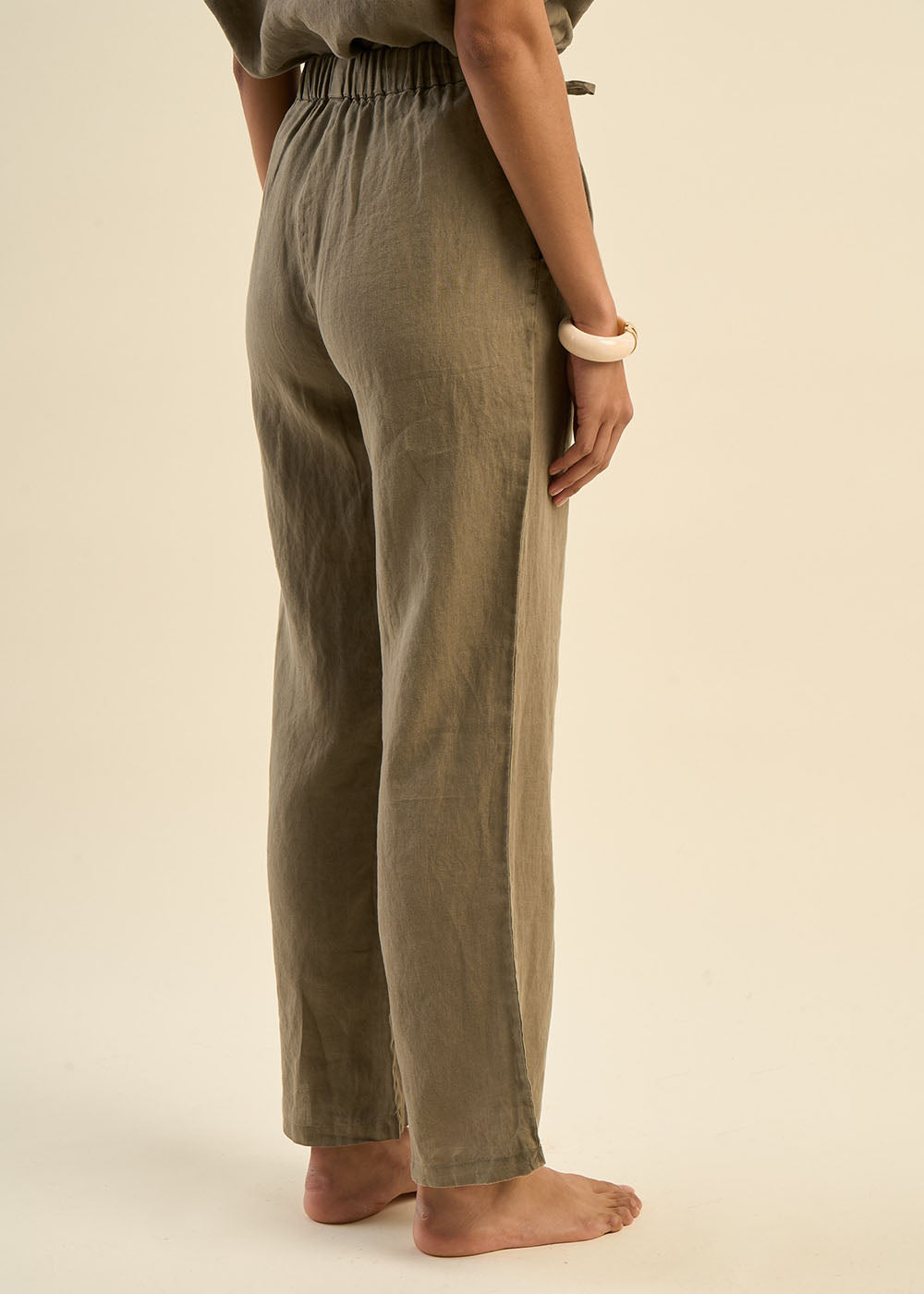 PASKY Elegant linen pants - 4 - Sud Express - Sud Express