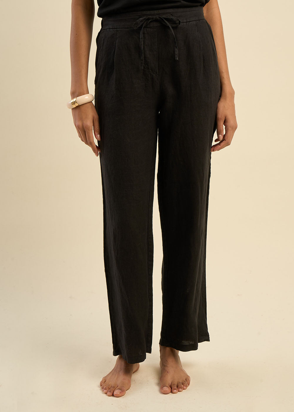 PASKY Elegant linen pants - 2 - Sud Express - Sud Express