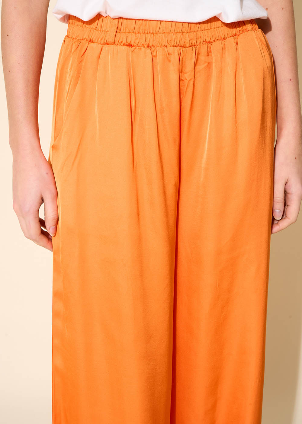 PAROCKY Wide-leg satin trousers - 2 - Sud Express - Sud Express