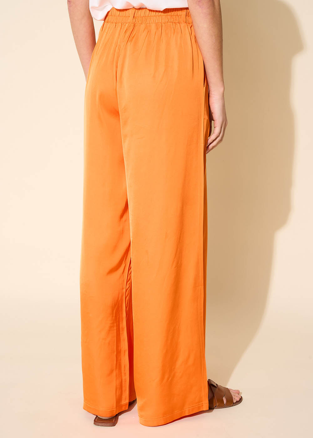 PAROCKY Wide-leg satin trousers - 3 - Sud Express - Sud Express